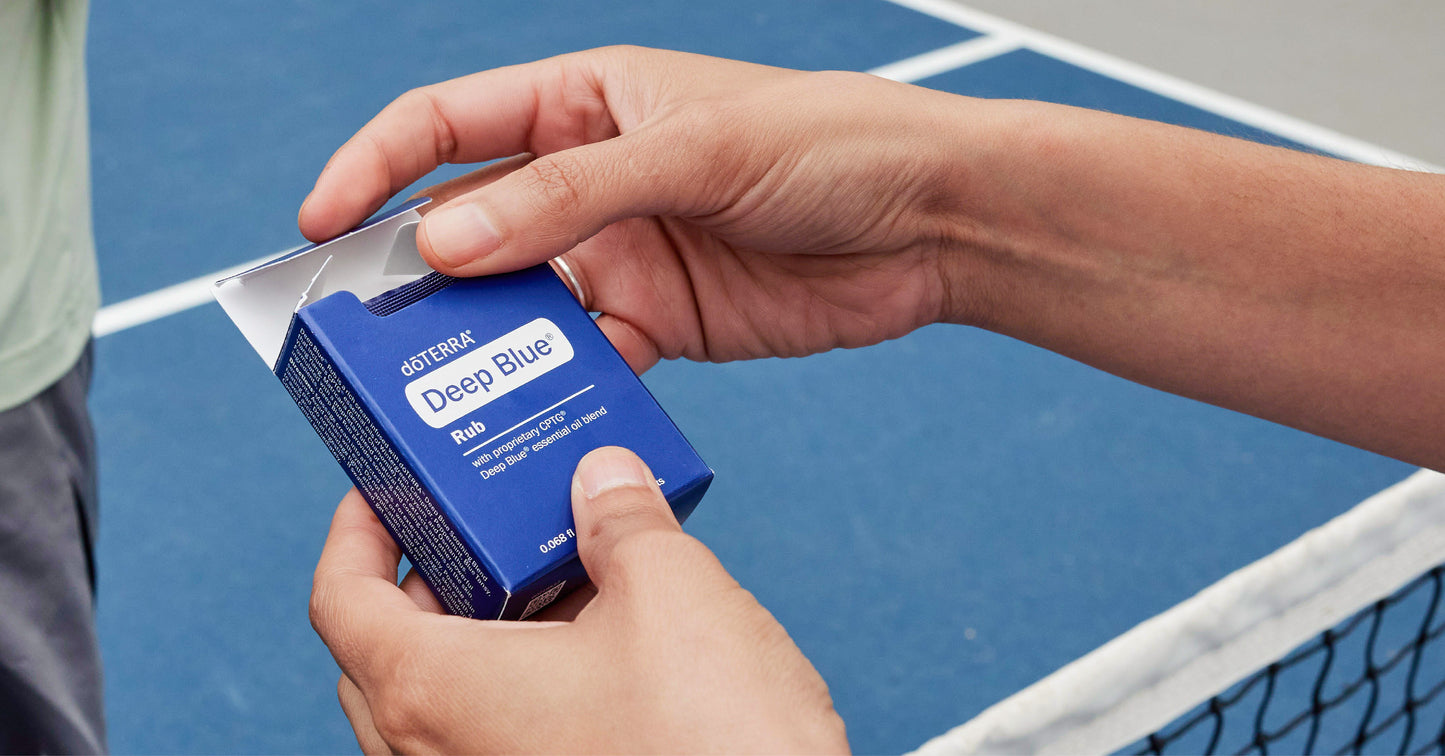 Doterra deep blue rub enyhito krem minta
