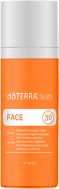 Doterra sun mindennapos ásványi fényvédő és hidratálókrém arcra